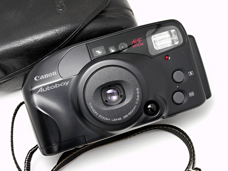 Canon Autoboy S II レザーケース リモコン付き キヤノン オートボーイ
