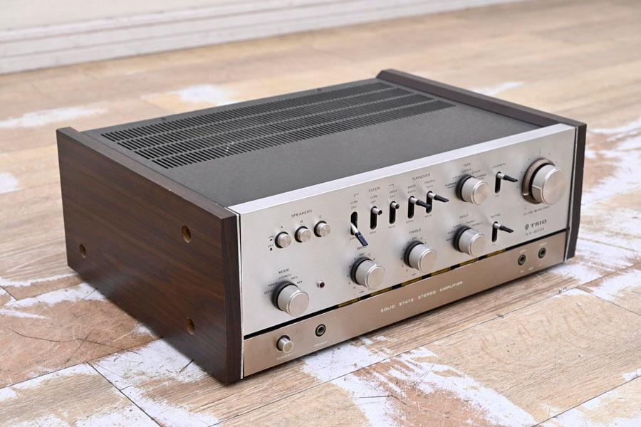 新作，定番人気 GI265 トリオ TRIO プリメインアンプ KA-8004 音響機器