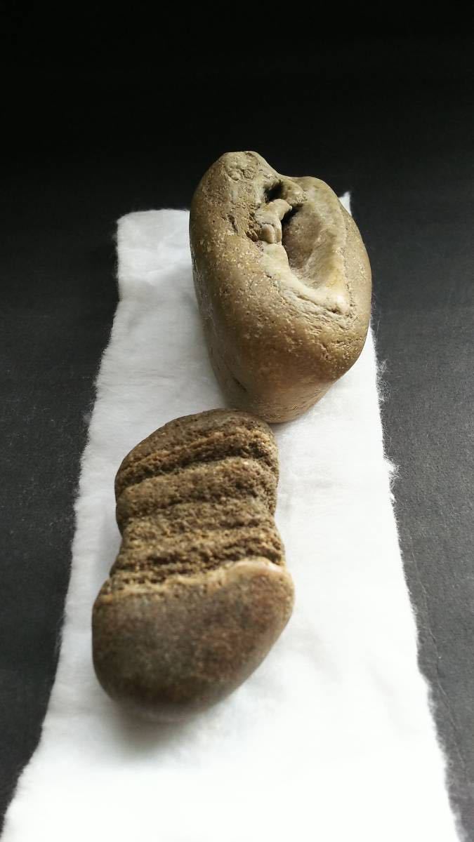 出土 古代信仰 古 骨董 発掘 祭祀 陰陽石 男根石 女陰石 生殖器崇拝