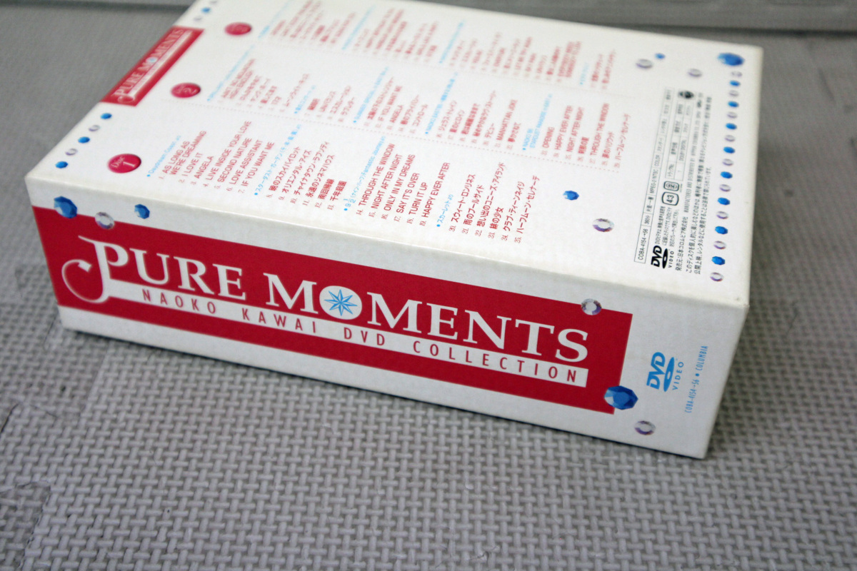 DVD KAWAI Pure COLLECTION : Moments⁄NAOKO BOX 河合奈保子DVD NAOKO