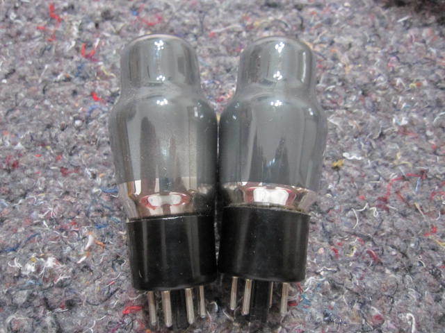 Mullard 英ムラード 6J5 G ST菅 未使用品 x2本 電圧増幅管 Mullard