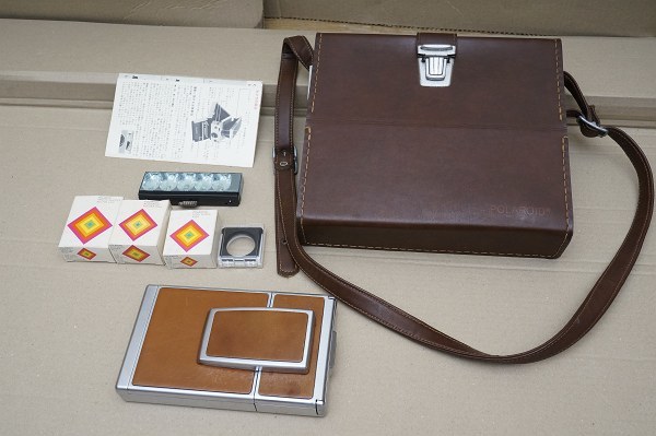 美品】POLAROID SX-70 LAND CAMERA ケース付き 完動品 ポラロイド