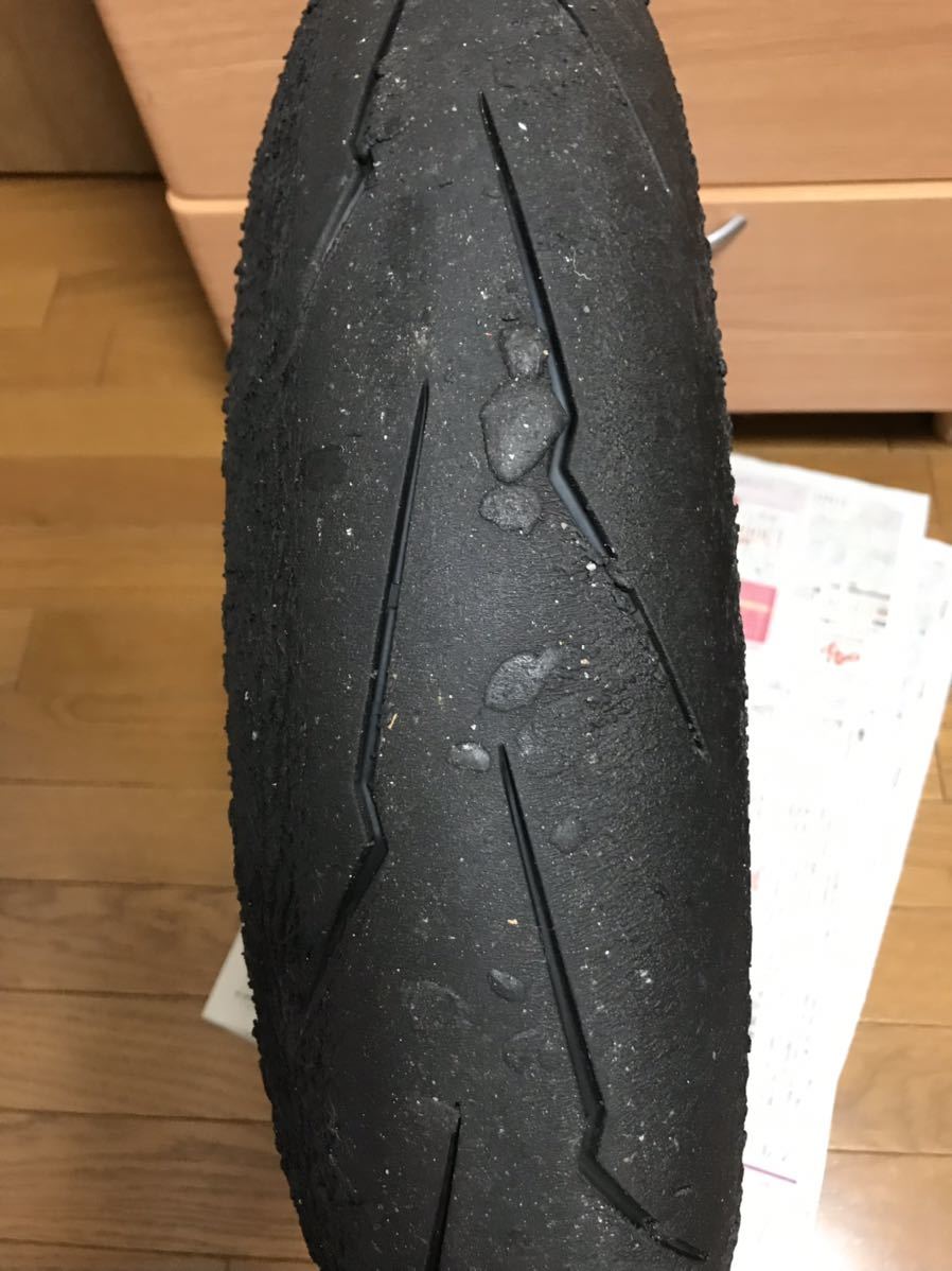 格安，送料無料 ピレリ ディアブロ スーパーコルサ V3 SC1 120/70R17 中古