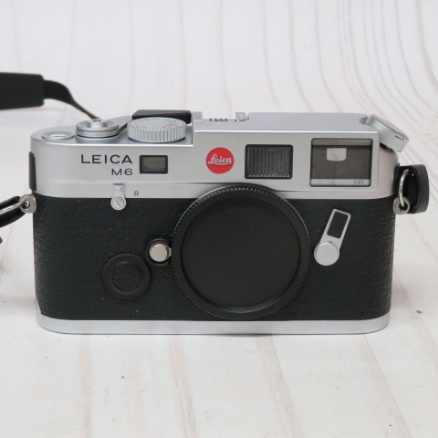 美品　LEICA M6 ブラック ライカ ERNST LEITZ刻印あり 美品 LEICA M6 ブラック ライカ ERNST LEITZ刻印あり ライカM6が