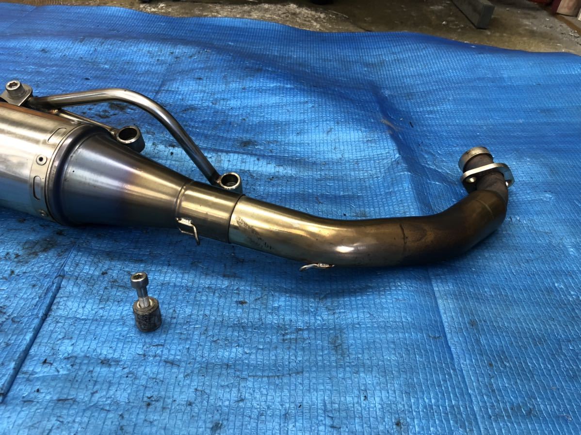 18322km マジェスティ125Fi mac mrd マフラー 検純正 社外 e374ed
