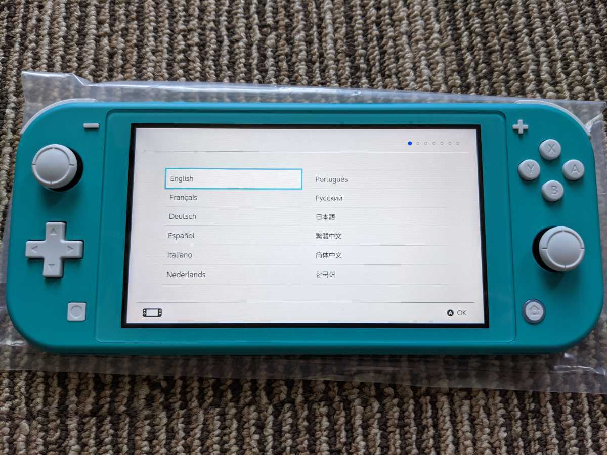 【美品】Nintendo Switch Lite 本体★ターコイズ★店舗印有_2