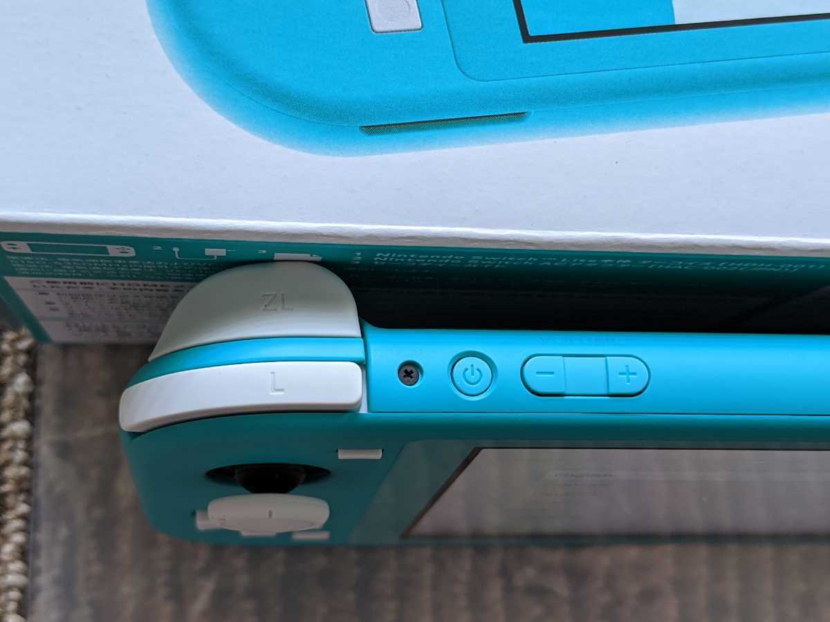 【美品】Nintendo Switch Lite 本体★ターコイズ★店舗印有_5