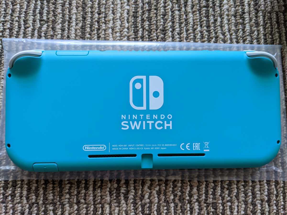 【美品】Nintendo Switch Lite 本体★ターコイズ★店舗印有_8