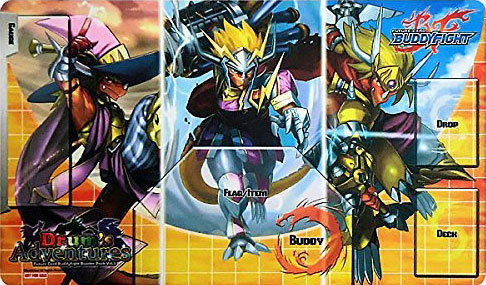ドドド大冒険プレイマット海外版　キャンペーン商品　希少　未開封 バディファイト 特製プレイマット ドドド大冒険 | ラバーマット 限定