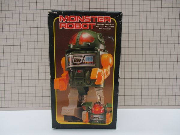 k16【梱80】堀川玩具 MONSTER ROBOT モンスターロボット 当時物