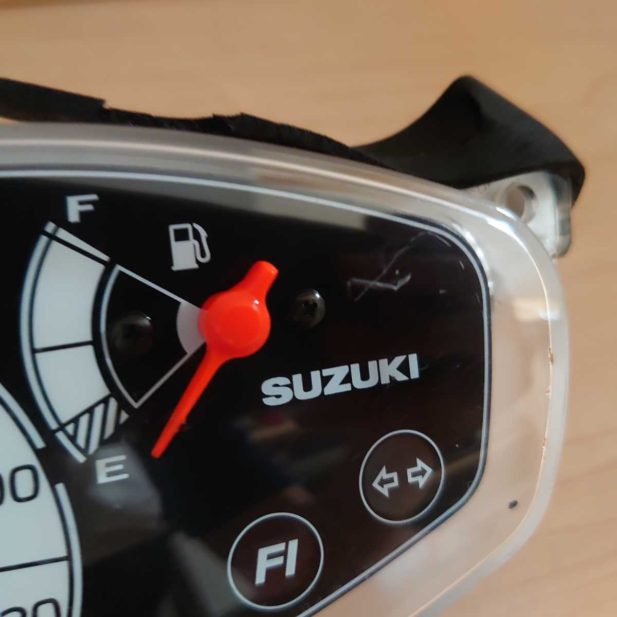 アドレスV125 CF46A メーター 7649.5km