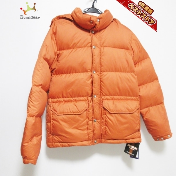 ノースフェイス THE NORTH FACE ダウンジャケット サイズM - オレンジ メンズ 長袖/パープルレーベル/冬 美品 ジャケット