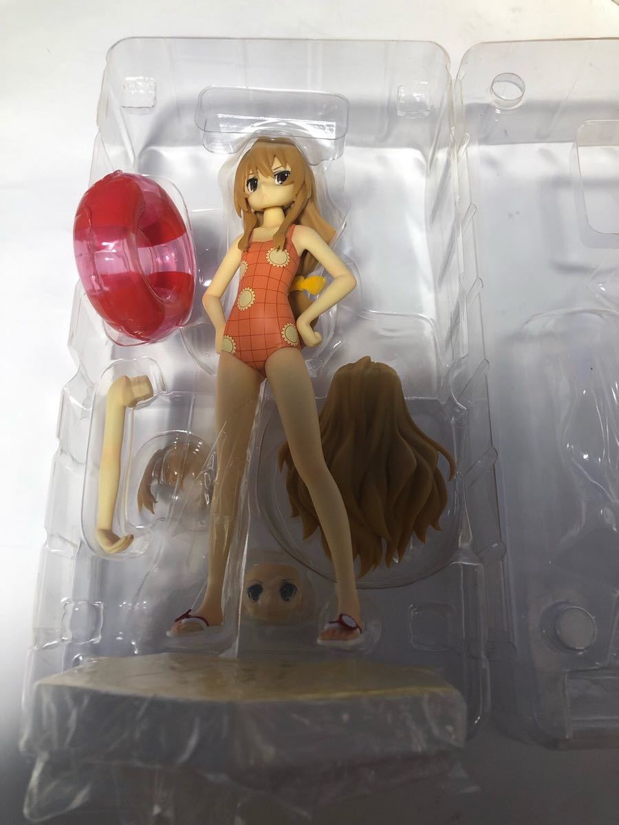 Wave Beach Queens とらドラ 逢坂大河 電撃スペシャルver 1 10スケールフィギュア おまけソフマップ壁紙シート コミック アニメ 売買されたオークション情報 Yahooの商品情報をアーカイブ公開 オークファン Aucfan Com