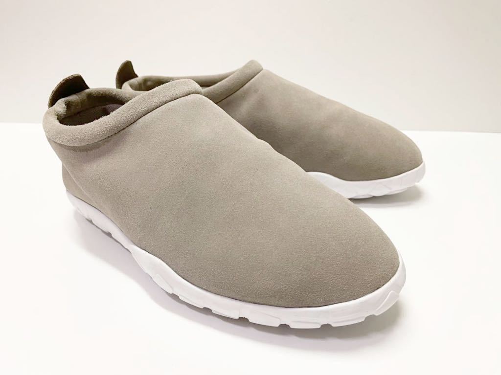 美品 希少 16年 NIKE AIR MOC エアモック スエード グレー 天然革 US