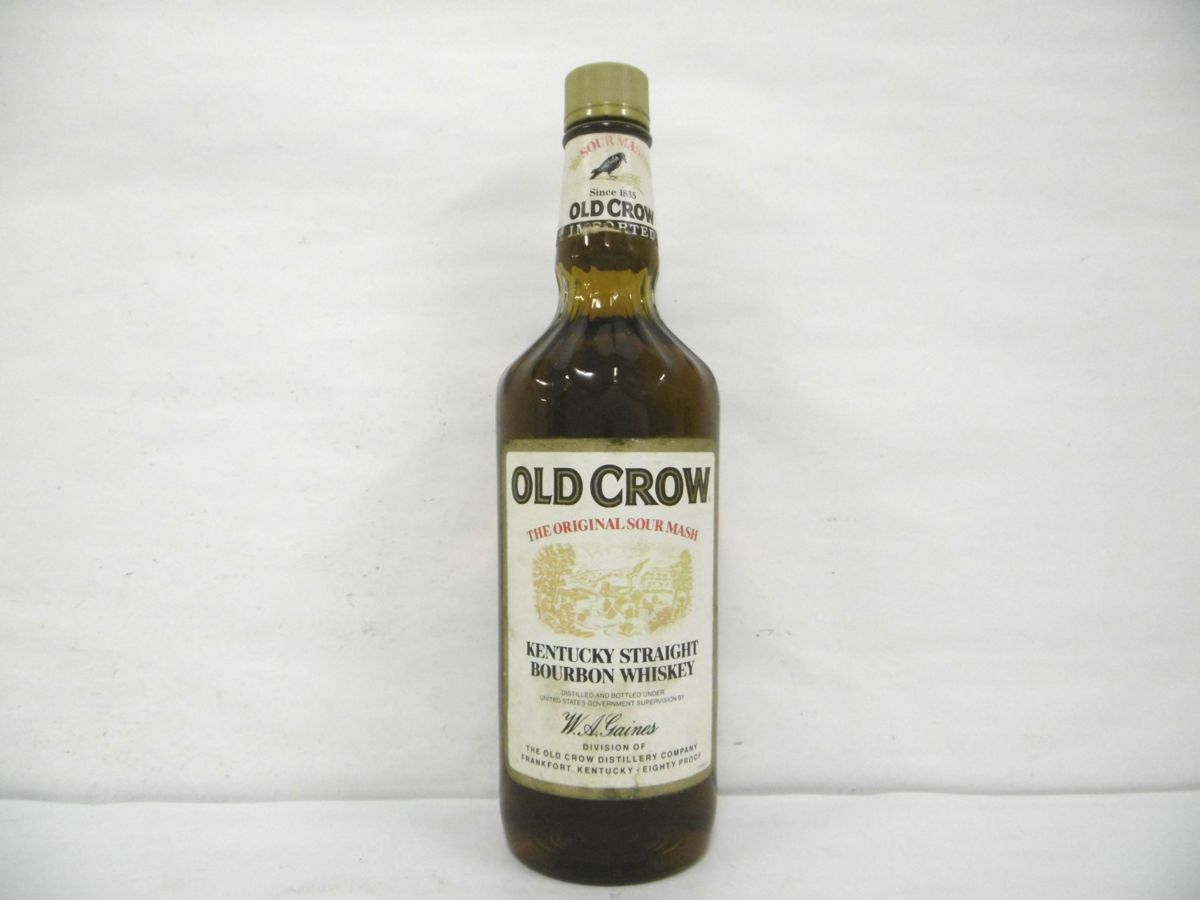未開栓 古酒 OLD CROW ROLLING-K バーボンウイスキー 2本 897ed40d-s.jpg