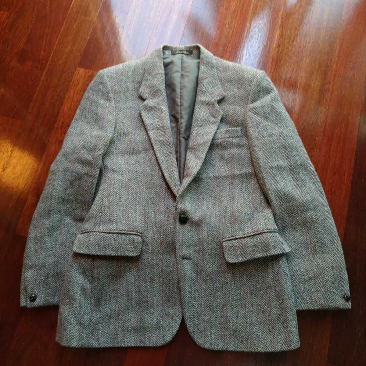 美品 ビンテージ Dunn&Co harris tweed vintage jacket イングランド 