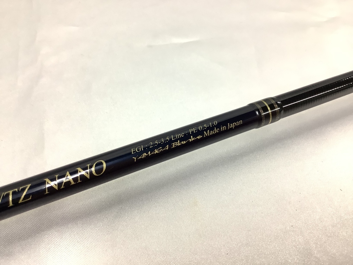 ☆YAMAGA Blanks ヤマガブランクス ロッド カリスタ 82ML/TZ-NANO 中古 