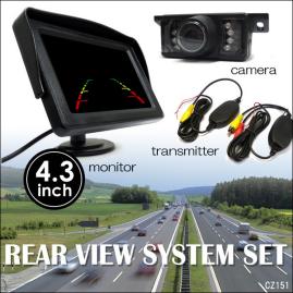 人気SALE，豊富な 車リアビュー3点セット ワイヤレストランスミッター & 4.3インチバックモニター & バックカメラa/21Э(バックカメラ、バックモニタ)｜売買されたオークション情報、yahooの商品情報をア その他