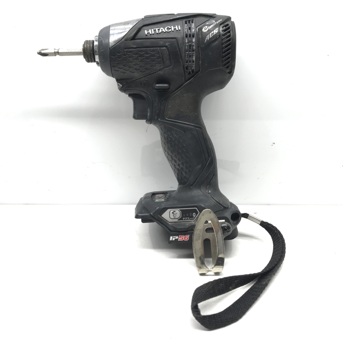 HITACHIのインパクト充電器なし、、 動作未確認】HITACHI(日立工機) コードレスインパクトドライバ WH
