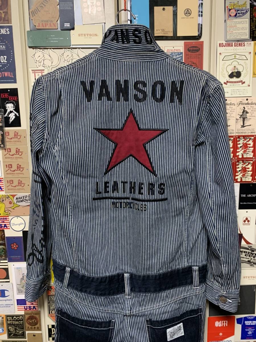 VANSONヒッコリーデニムつなぎ 楽天市場】【当店別注】バンソン VANSON