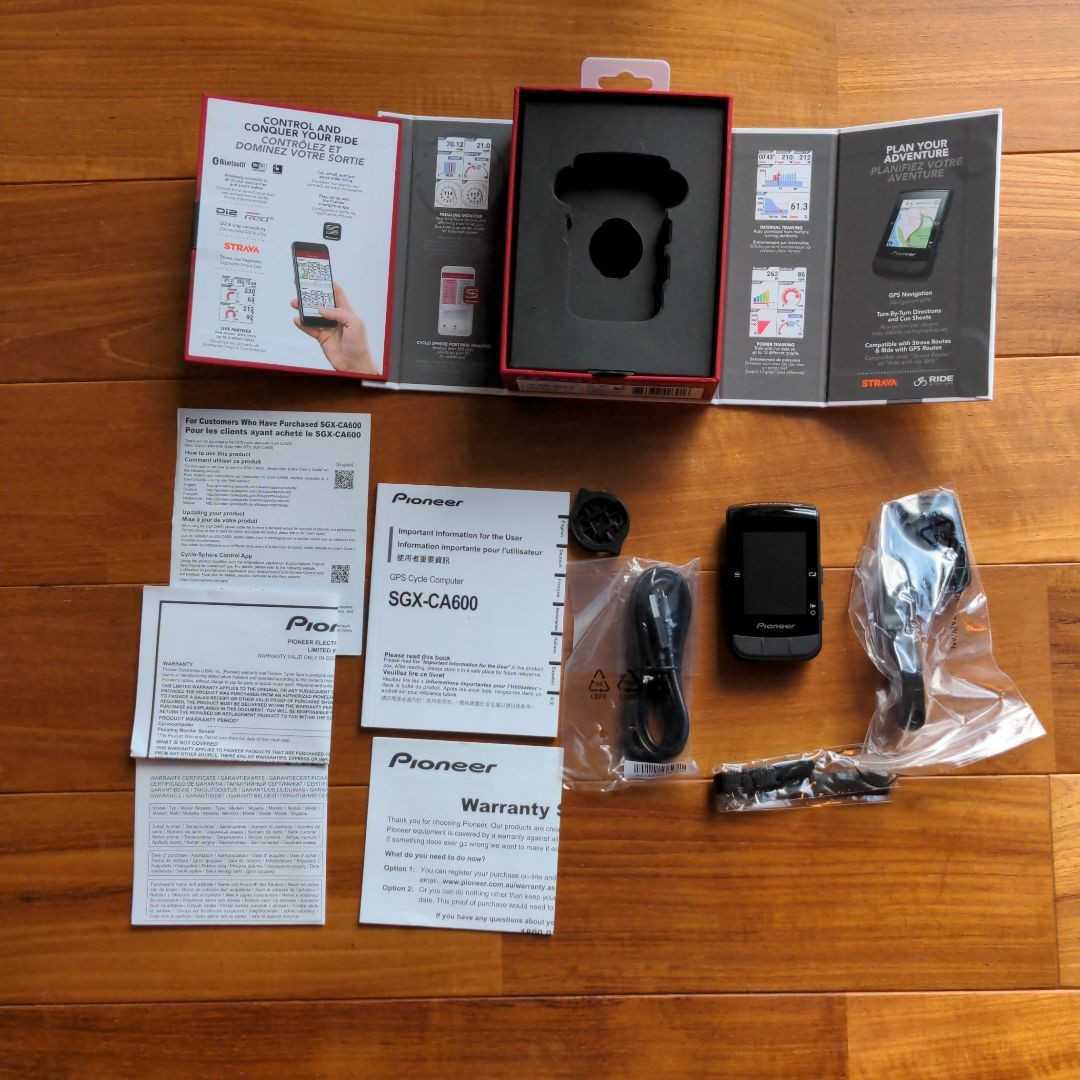 pioneer パイオニア サイクルコンピュータのSGX-CA600 SGX-CA600