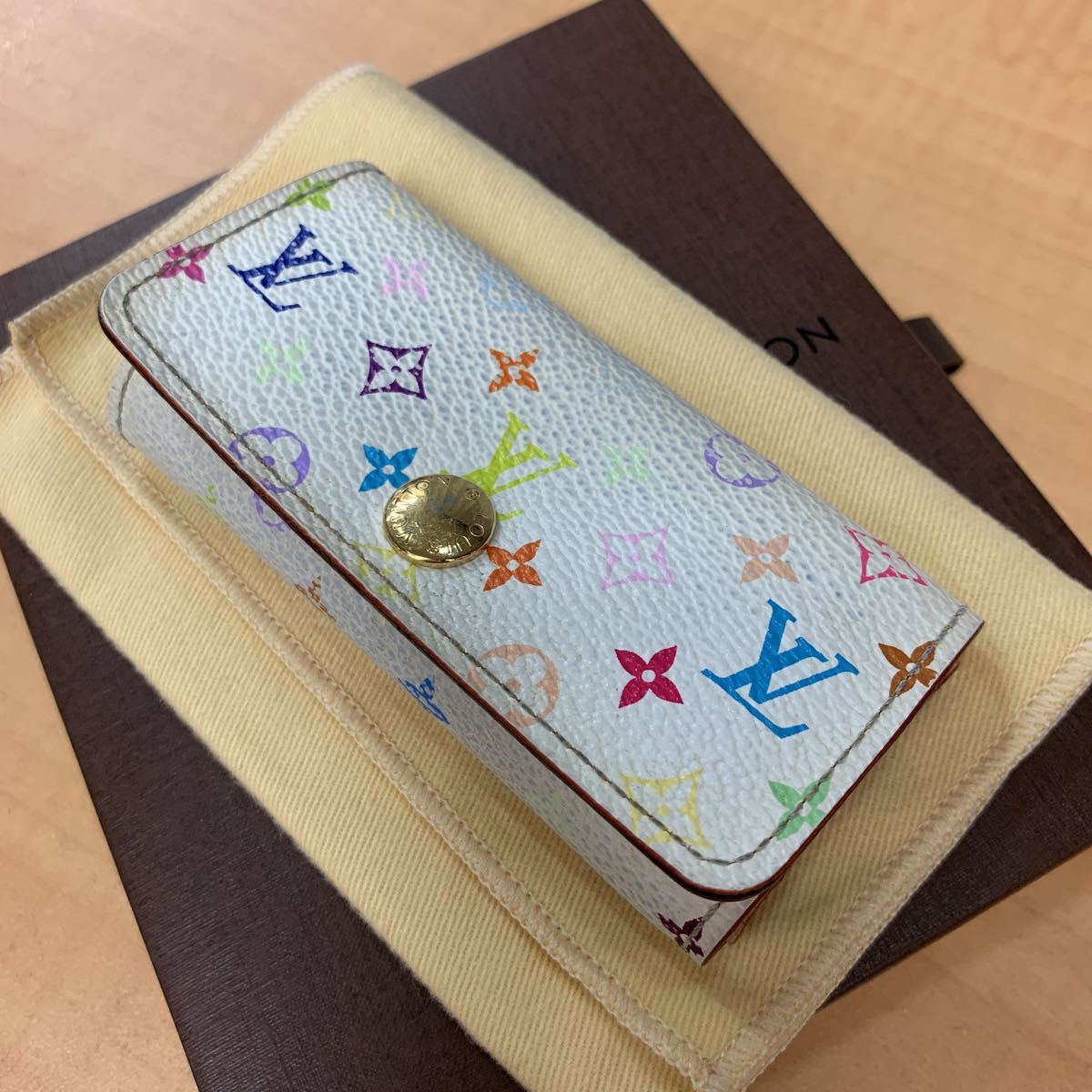LOUIS VUITTON モノグラム マルチカラー 4連 キーホルダー 【公式通販】