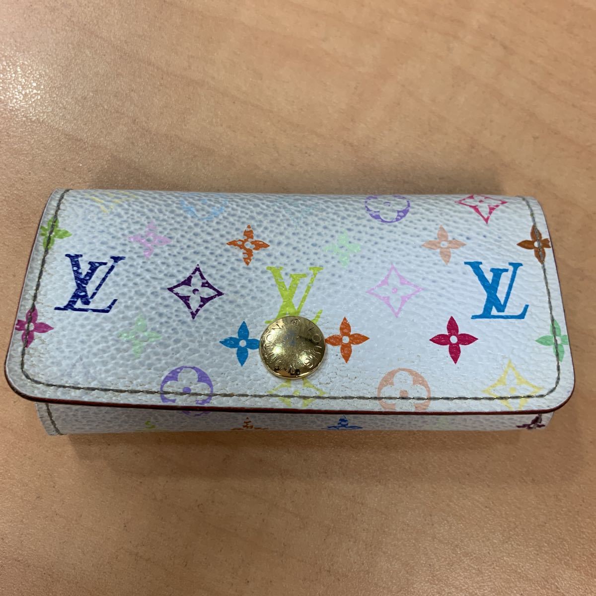 LOUIS VUITTON モノグラム マルチカラー 4連 キーホルダー 【公式通販】