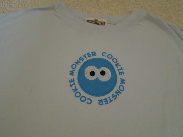 セサミストリート 半袖tシャツ Lサイズ 水色 クッキーモンスター イラスト キャラクター 売買されたオークション情報 Yahooの商品情報をアーカイブ公開 オークファン Aucfan Com