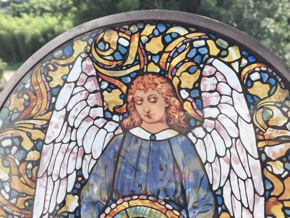☆貴重☆ ティファニー Angel of the Arts 天使 ステンドグラス グラス