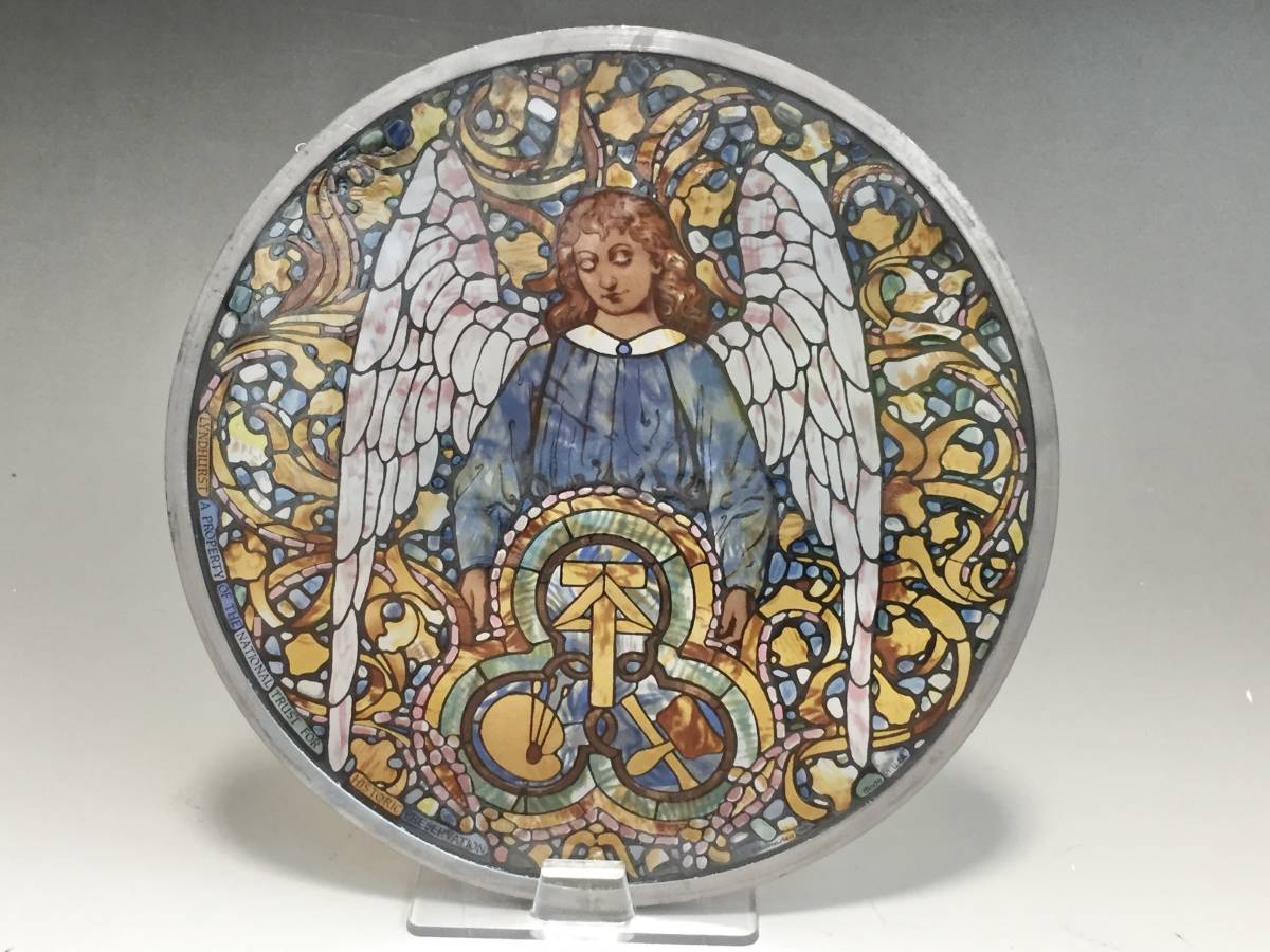 ☆貴重☆ ティファニー Angel of the Arts 天使 ステンドグラス グラス
