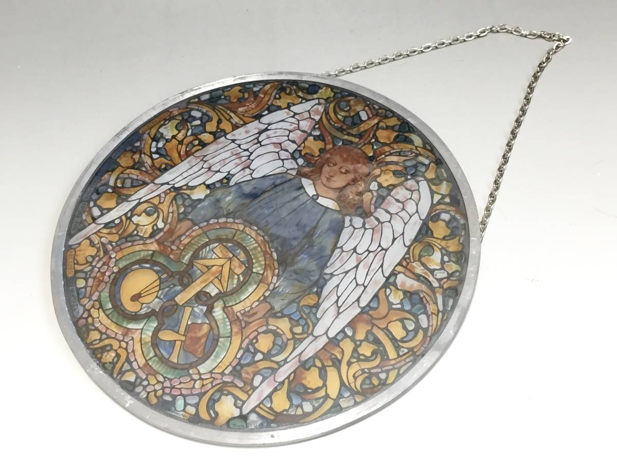 Angel of the Arts 天使 ステンドグラス グラスマスターズ ☆貴重☆ ティファニー Angel of the Arts 天使 ステンドグラス グラス