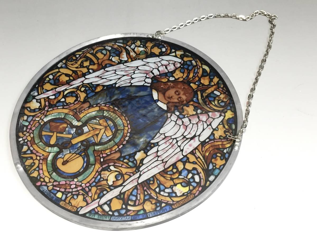 ☆貴重☆ ティファニー Angel of the Arts 天使 ステンドグラス グラス