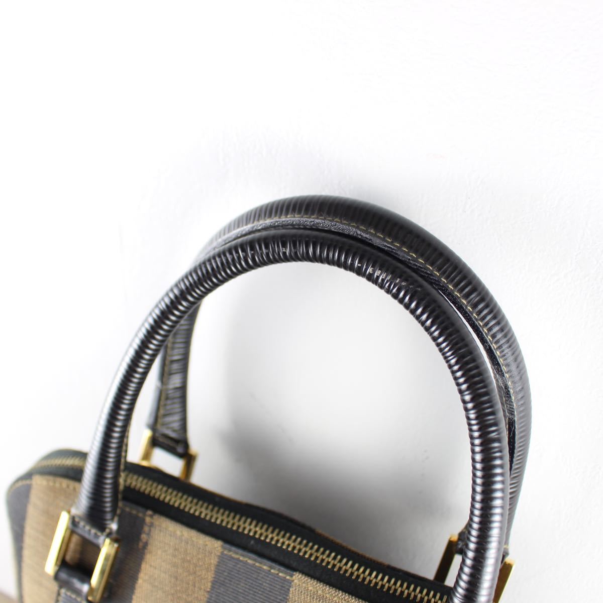 OLD FENDI PECAN PATTERNED 2WAY SHOULDER BAG MADE IN ITALY/オールド