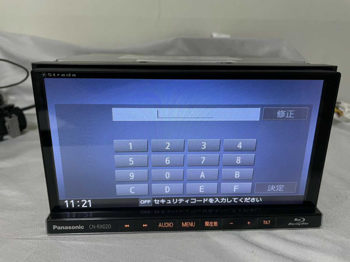 CN-RX02D Panasonic カーナビ パナソニック - ストラーダ メルカリ 
