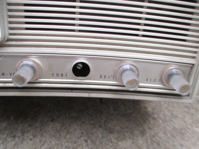 ナショナル】 真空管 テレビ TF-35X】 1960年代 昭和レトロ