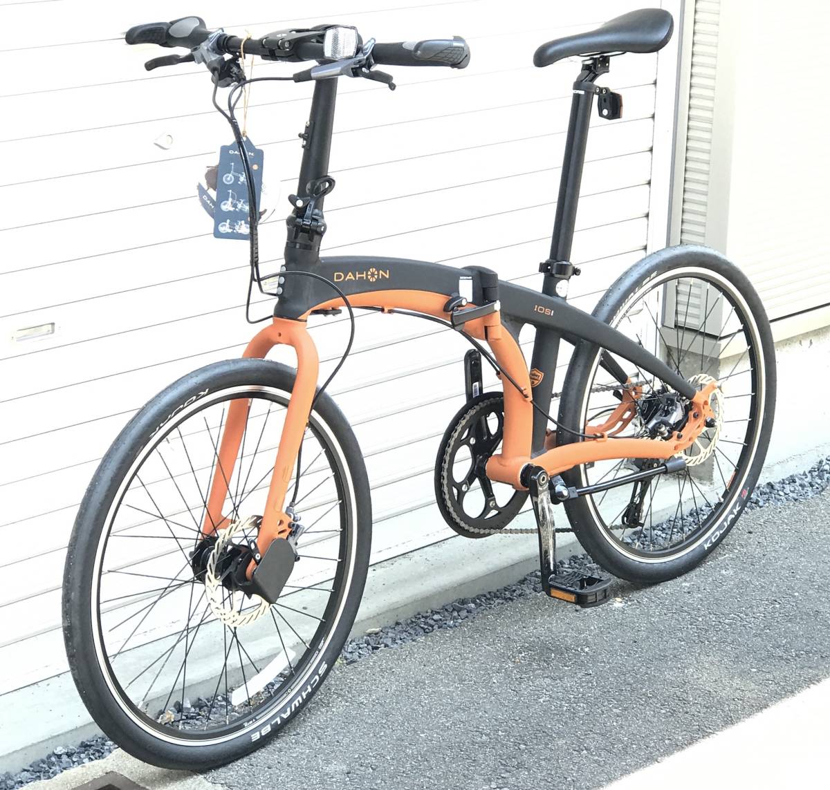 1円新車！絶版車！最終出品！国内未発売！DAHON iSO S9 油圧ブレーキ スラムX9_1