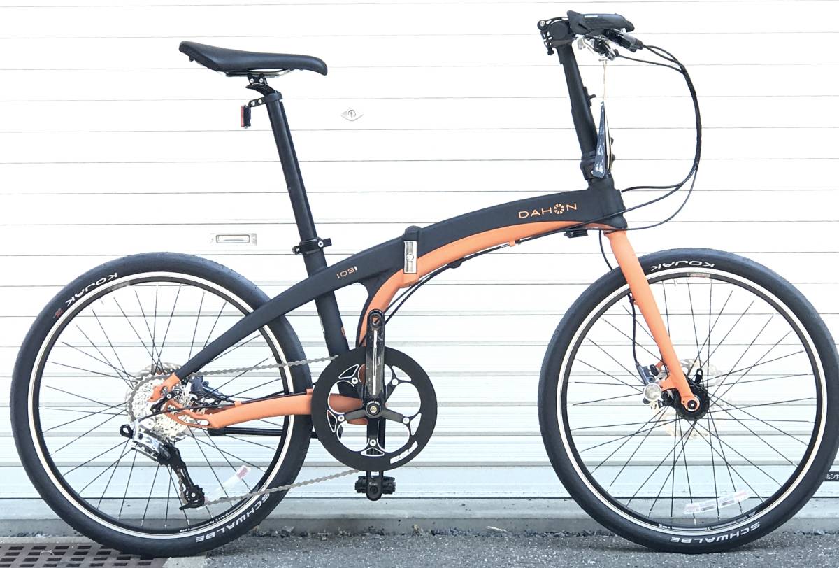 1円新車！絶版車！最終出品！国内未発売！DAHON iSO S9 油圧ブレーキ スラムX9_5