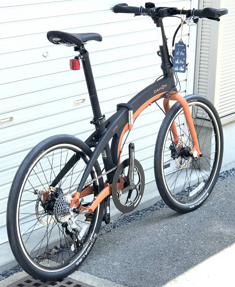 1円新車！絶版車！最終出品！国内未発売！DAHON iSO S9 油圧ブレーキ スラムX9_6