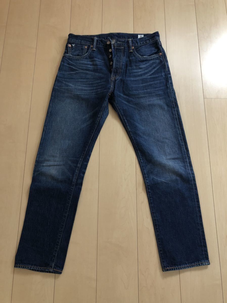 ★赤耳 LEVI’S リーバイス 501CT WHITE OAK CONE DENIM セルビッチ ホワイトオーク W33 中古　美品★