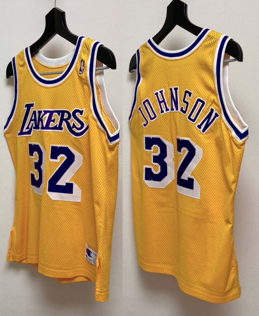 美品 マジック ジョンソン championオーセンティック 40 USA製  