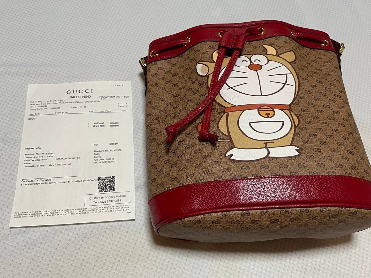 GUCCI ドラえもん バケットバッグ バッグ ハンドバッグ GUCCI ドラえもん バケットバッグ バッグ ハンドバッグ
