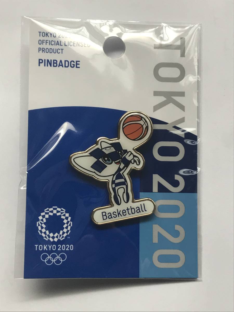 東京オリンピックピンバッチ　バスケットボール競技　公式ライセンス商品（計1個）_1