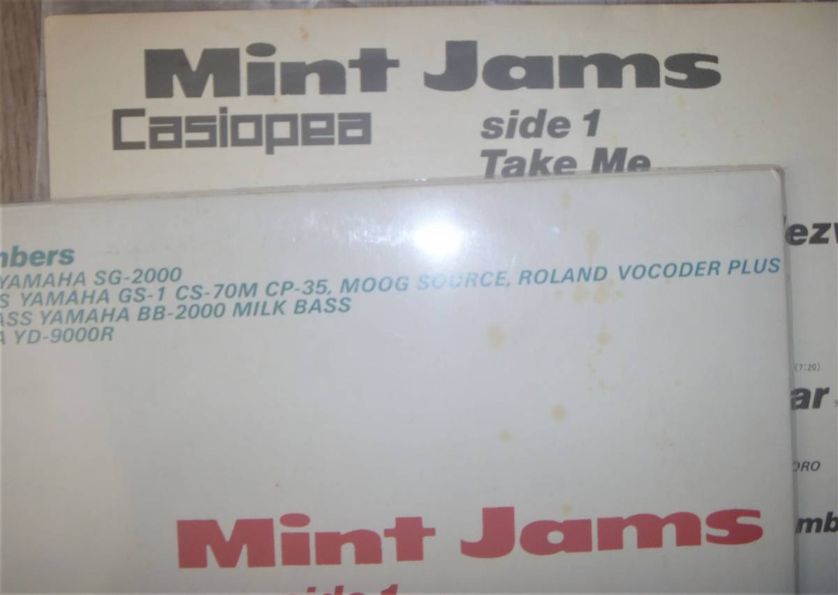 LP カシオペア Mint Jams レコード CASIOPEA JAMS Casiopea MINT