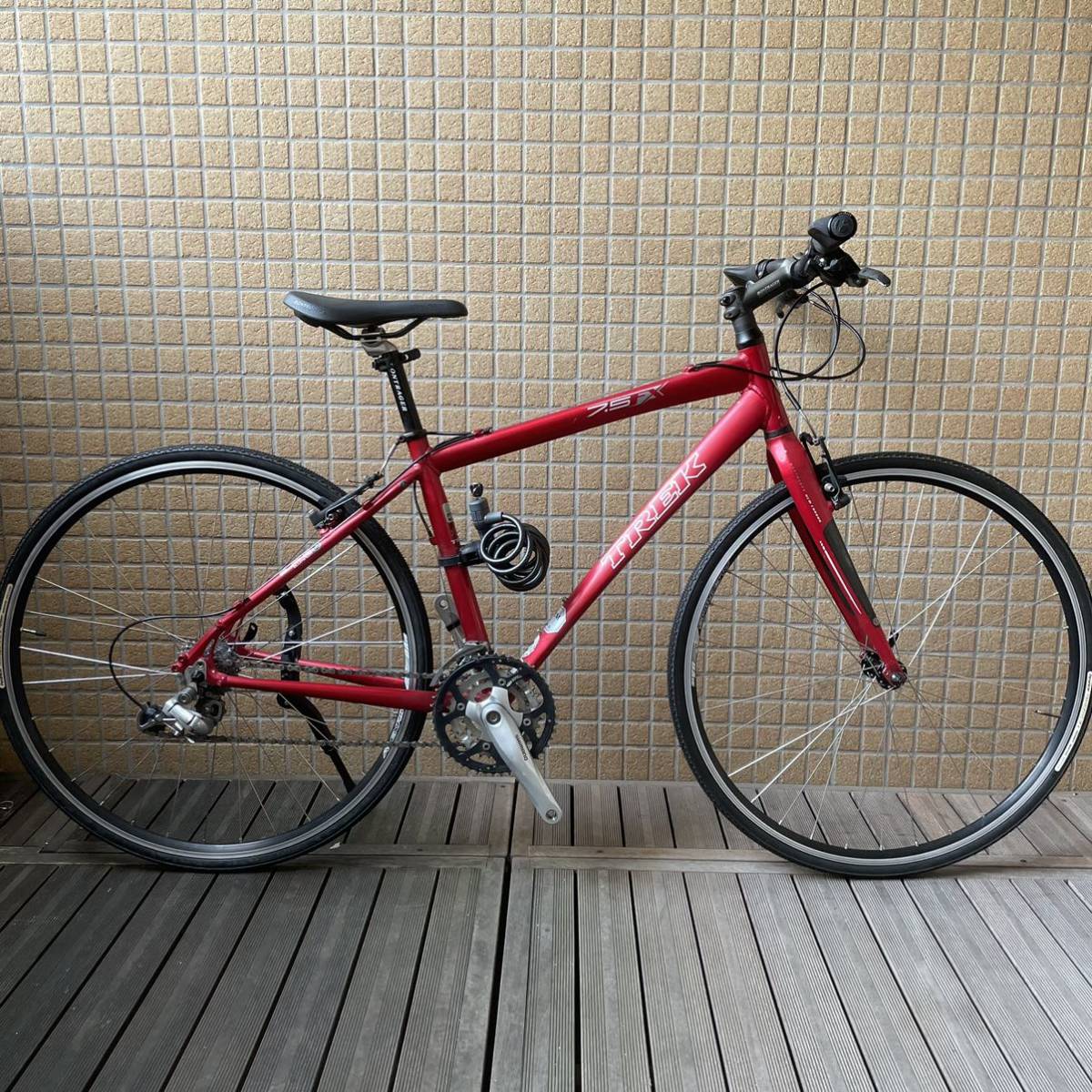 中古/引取歓迎】高機能軽量クロスバイク TREK/トレック 7.5FX 適正身長