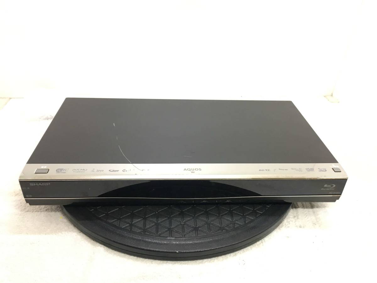 3921 SHARP シャープ☆BD-W1600 ブルーレイディスクレコーダー 14年製