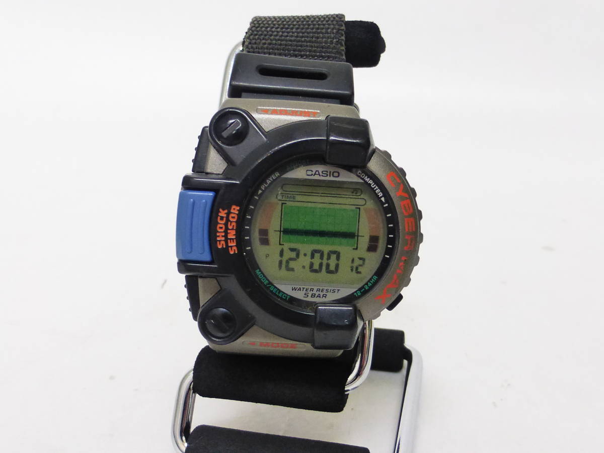 カシオ サイバーマックス JG-300 電池新品 カシオ サイバーマックス JG