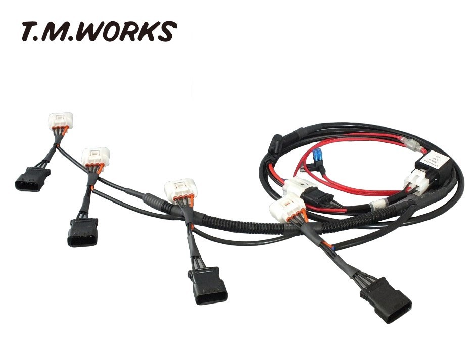 T.M.WORKS 新型ダイレクトパワーハーネス エブリィ DA62W/DA64V