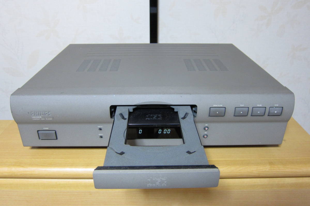 動作品 / PHILIPS CDプレイヤー LHH200R〔リモコン付〕/ フィリップス