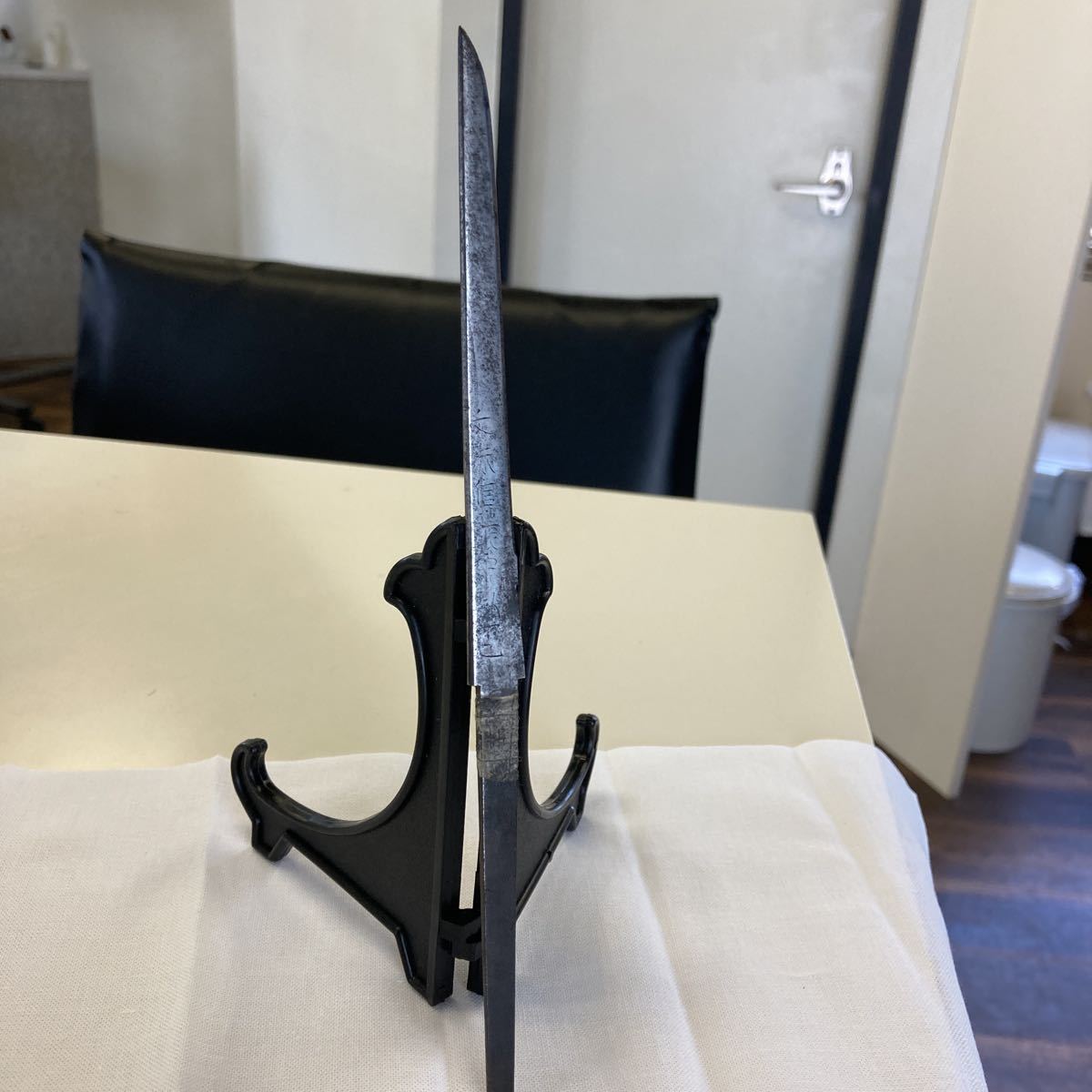 小柄 刀装具 小刀 小柄穂先小刀付 日本刀装具 在銘穂先小刀 時代