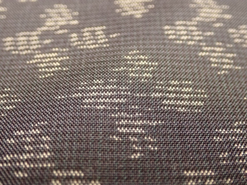 E882　反物/古生地　池田絹織物　本場大島紬　純絹織物　正絹　和装着物　Japanese Kimono　Silk fabric 反物 池田絹織物 着物 紬 3点セット 古代染色純泥染の本場